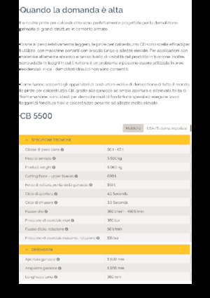 Concrete Crushers Epiroc CB 5500
