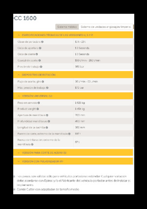 Concrete Crushers Epiroc CC 1600 U