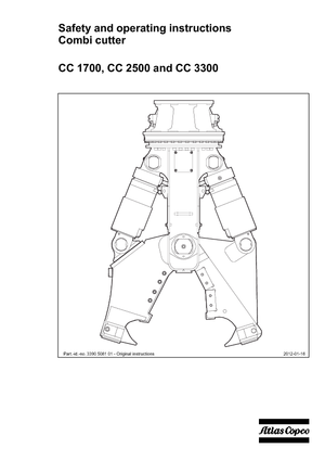 Concrete Crushers Atlas Copco CC 2500S