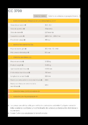 Concrete Crushers Epiroc CC 3700 U