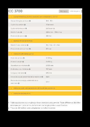 Concrete Crushers Epiroc CC 3700 U