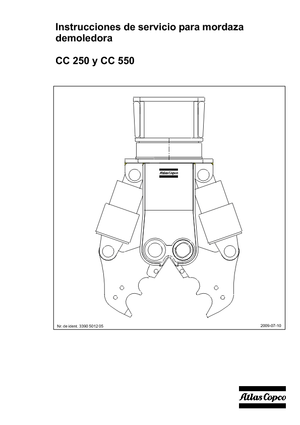 Concrete Crushers Atlas Copco CC 550