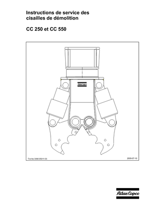 Concrete Crushers Atlas Copco CC 550