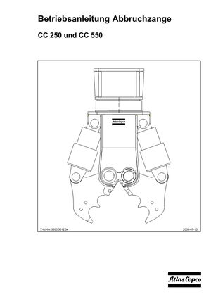 Concrete Crushers Atlas Copco CC 550