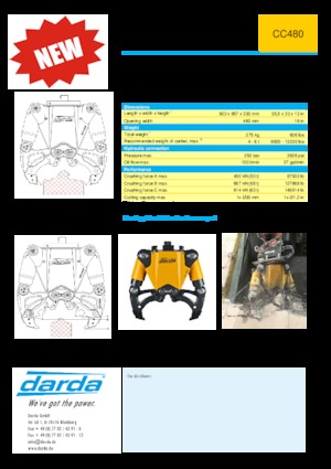 Beton kırıcılar Darda CC480