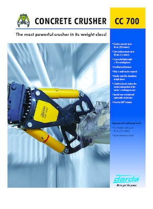 Beton kırıcılar Darda CC700