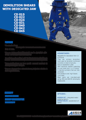 Concrete Crushers Arden CD022