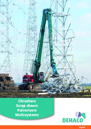 Concrete Crushers Dehaco CR 120R