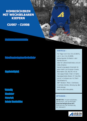 Beton kırıcılar Arden CU007