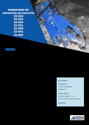 Beton kırıcılar Arden CU015