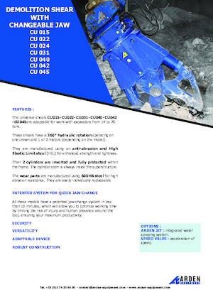 Concrete Crushers Arden CU015