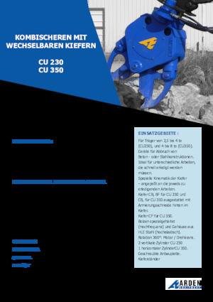 Concrete Crushers Arden CU350