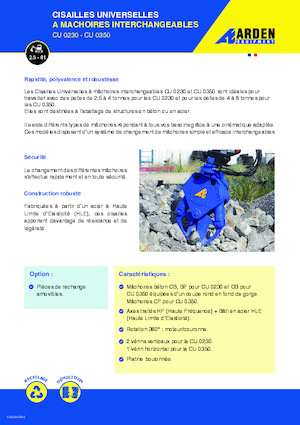 Concrete Crushers Arden CU350