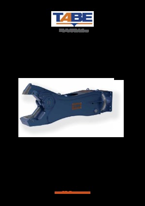 Concrete Crushers TABE DMT 10