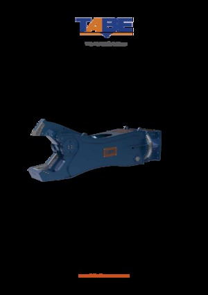 Concrete Crushers TABE DMT 10