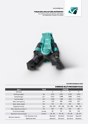Çoklu işlemciler Everdigm EHC32