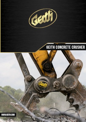 Concrete Crushers Geith GT80-RJ