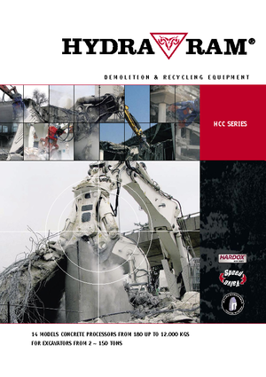 Concrete Crushers Hydra Ram HCC 3