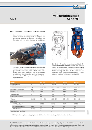 Concrete Crushers LST MP 250