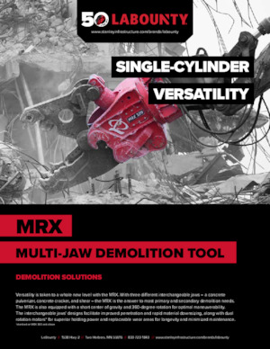 Concrete Crushers LaBounty MRX 360 CC