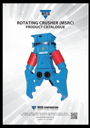 Beton kırıcılar MSB MSRC3000