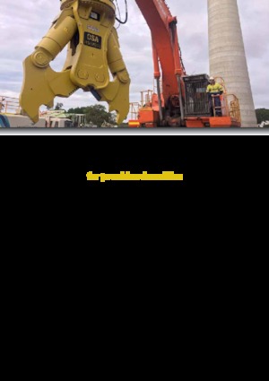 Beton kırıcılar OSA Demolition Equipment RS 500 