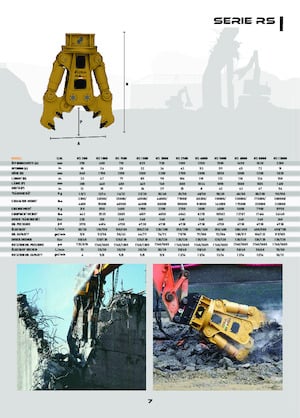 Concrete Crushers OSA Demolition Equipment RS5000 