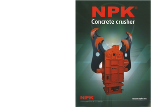 Concrete Crushers NPK S-16XCR