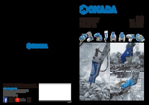 Beton kırıcılar Okada TS-WB1900V