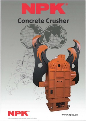 Concrete Crushers NPK X-7A