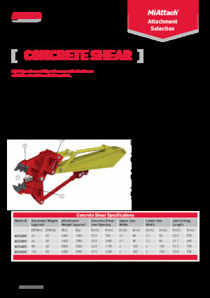 Beton kesiciler A-Ward ACS200
