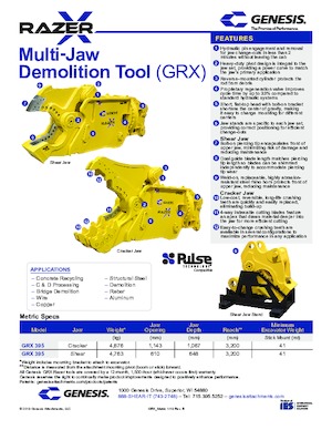 Çoklu işlemciler Genesis GRX 395