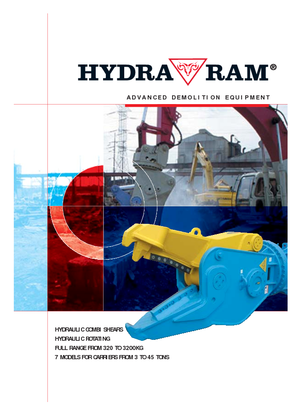 Concrete Cutters Hydra Ram HCS 2000 SV