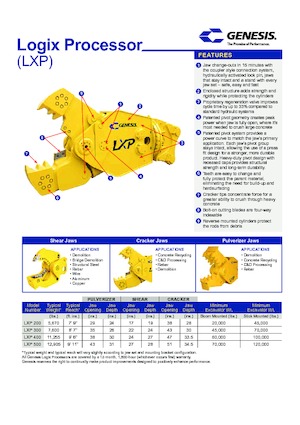 Multi-processors Genesis LXP 500