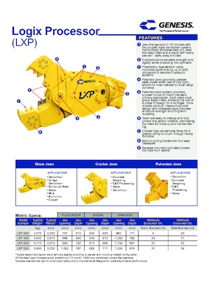 Multi-processors Genesis LXP 500