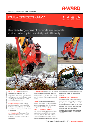 Concrete Pulverizers A-Ward AP400