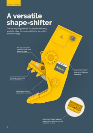 Concrete Pulverizers Epiroc BP 1650 R