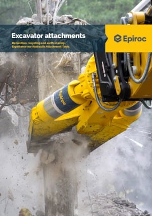 Concrete Pulverizers Epiroc CC 3100 P