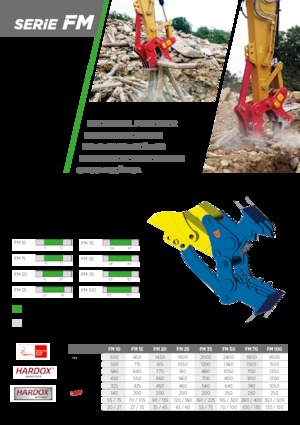 Beton pülverizatörleri TREVI BENNE FM 100