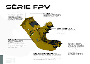 Concrete Pulverizers OSA Demolition Equipment FPV 45 