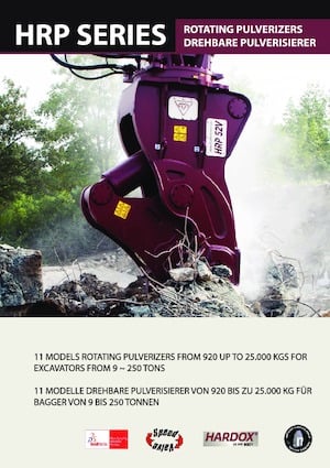Concrete Pulverizers Hydra Ram HRP-110V