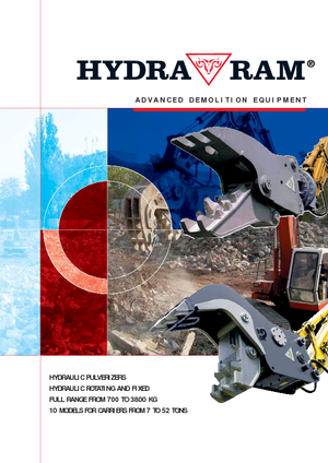 Concrete Pulverizers Hydra Ram HFP 2400 SV
