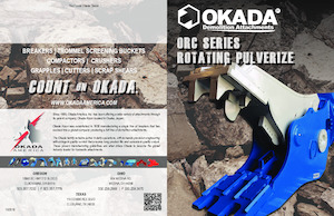Concrete Pulverizers Okada ORC220A