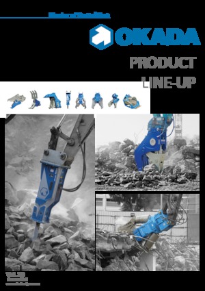 Beton pülverizatörleri Okada OSC-200PAV 