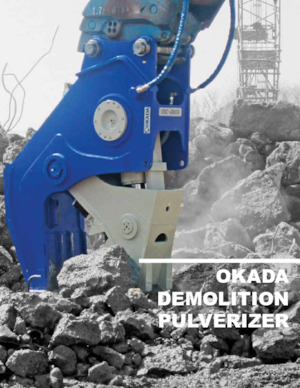 Concrete Pulverizers Okada OSC220A 
