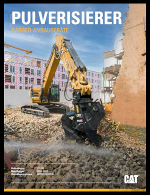 Concrete Pulverizers Caterpillar P365