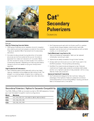 Beton pülverizatörleri Caterpillar P225