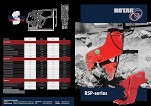Beton pülverizatörleri Rotar RSP 25 S
