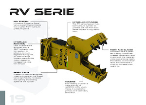 Concrete Pulverizers OSA Demolition Equipment RV 6 