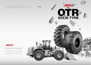 Construction machinery tires Apexway APEX F1H WL 17.5-25 Specs Chart